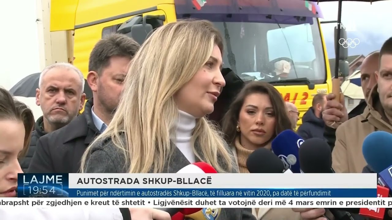 Punimet për ndërtimin e autostradës Shkup-Bllacë, të filluara në vitin 2020, pa datë të përfundimit