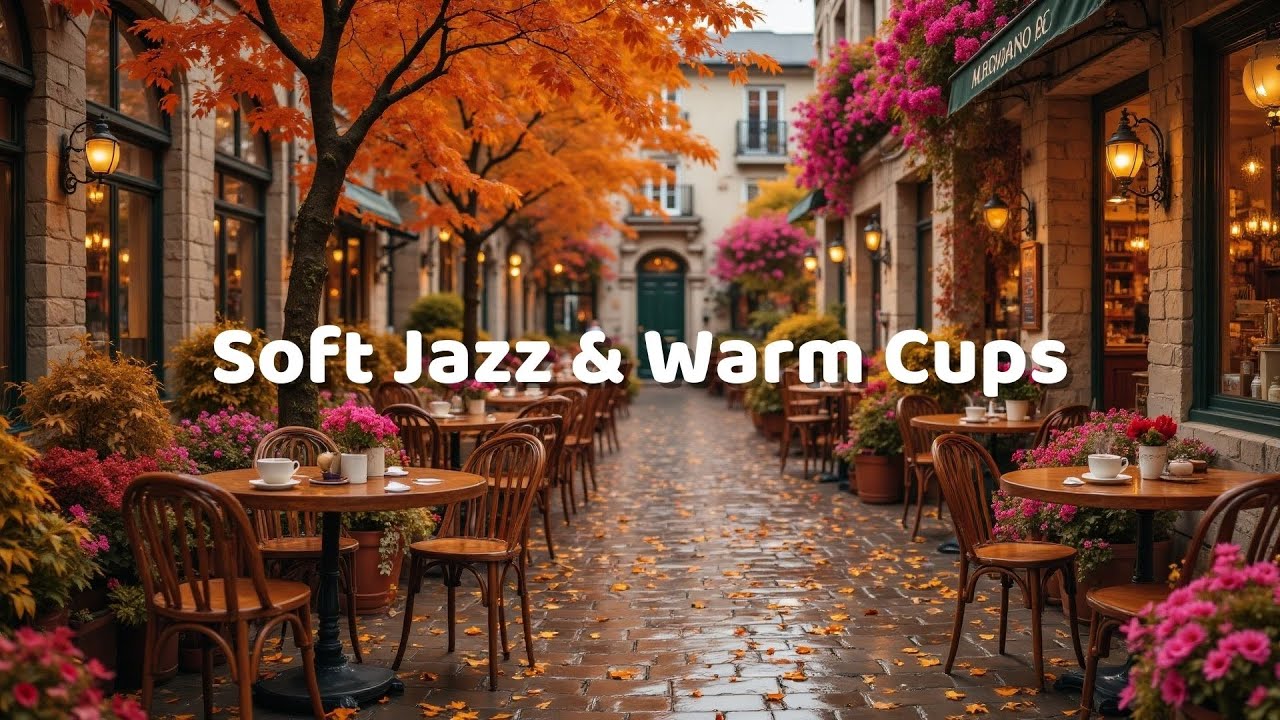Winter Calm Lounge ☕ Soft Jazz & Warm Cups