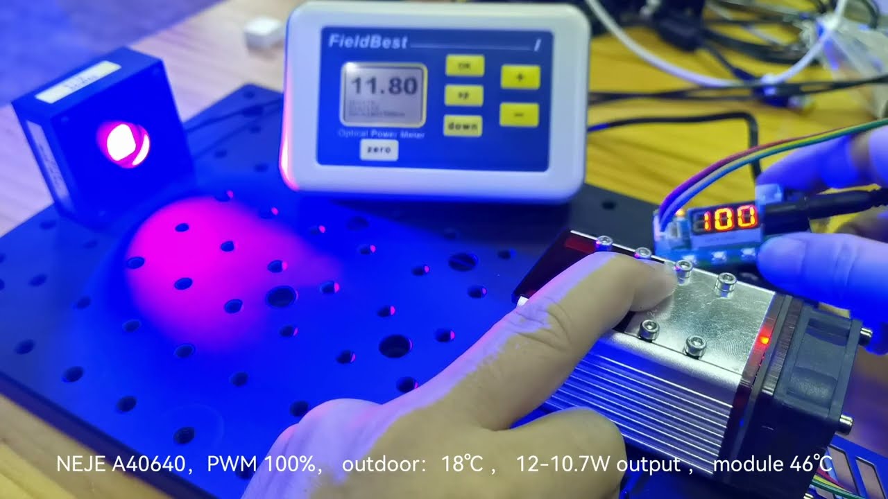 NEJE A40640 Laser Engraver / Cutter Module  Optical Power Output 10-12W