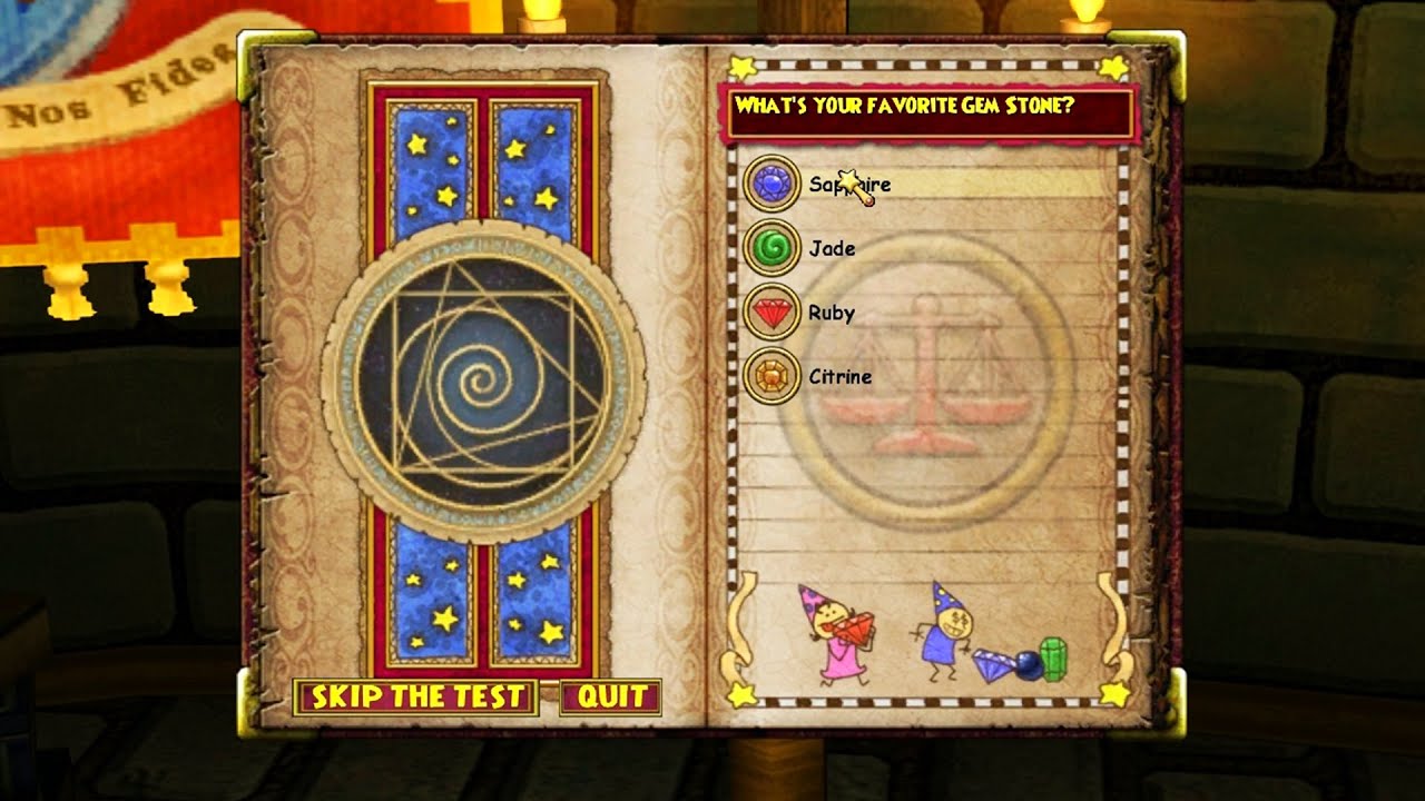 Does the Wizard101 School Test Depend on the Last Question??