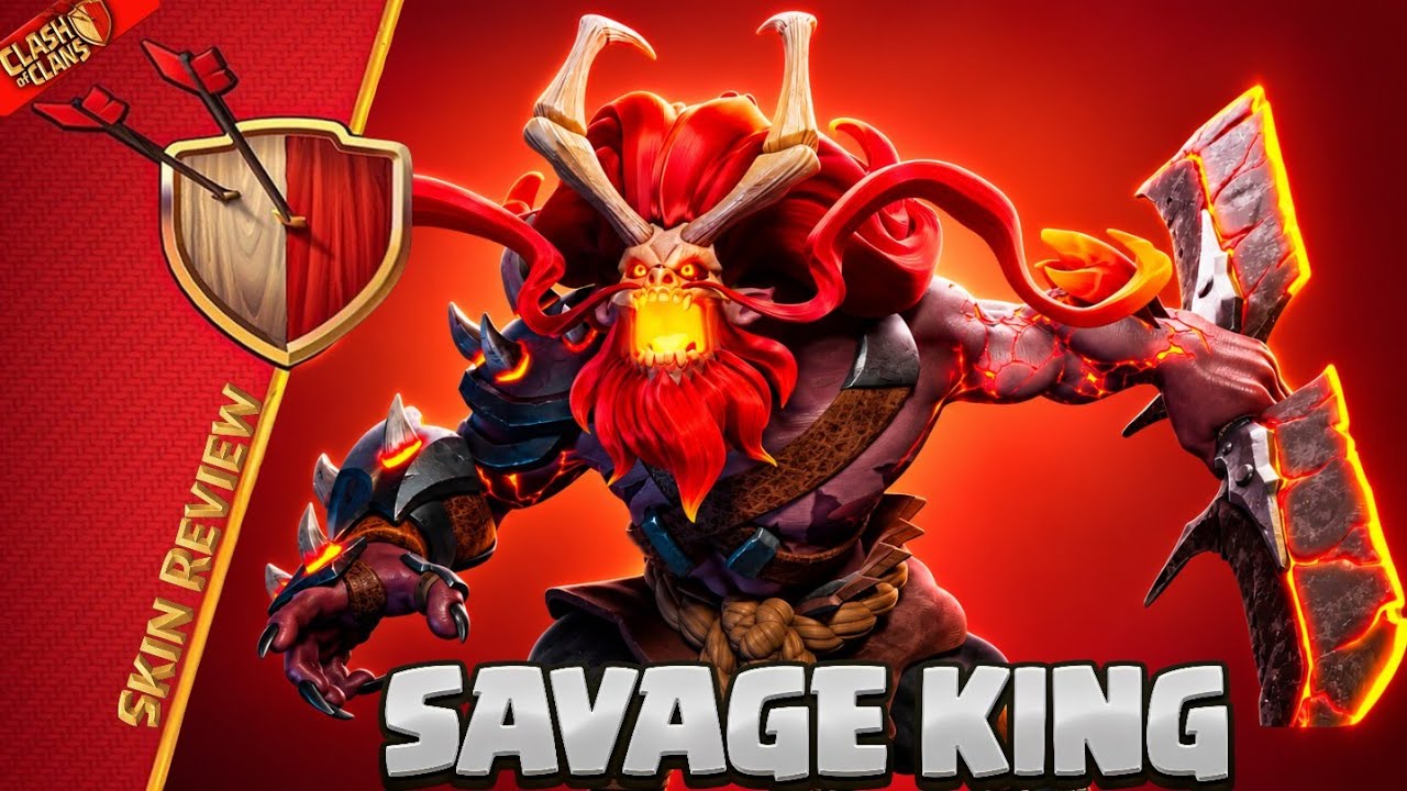 🔥 Savage King Skin Review | October 2026 | Clash of Clans 👑