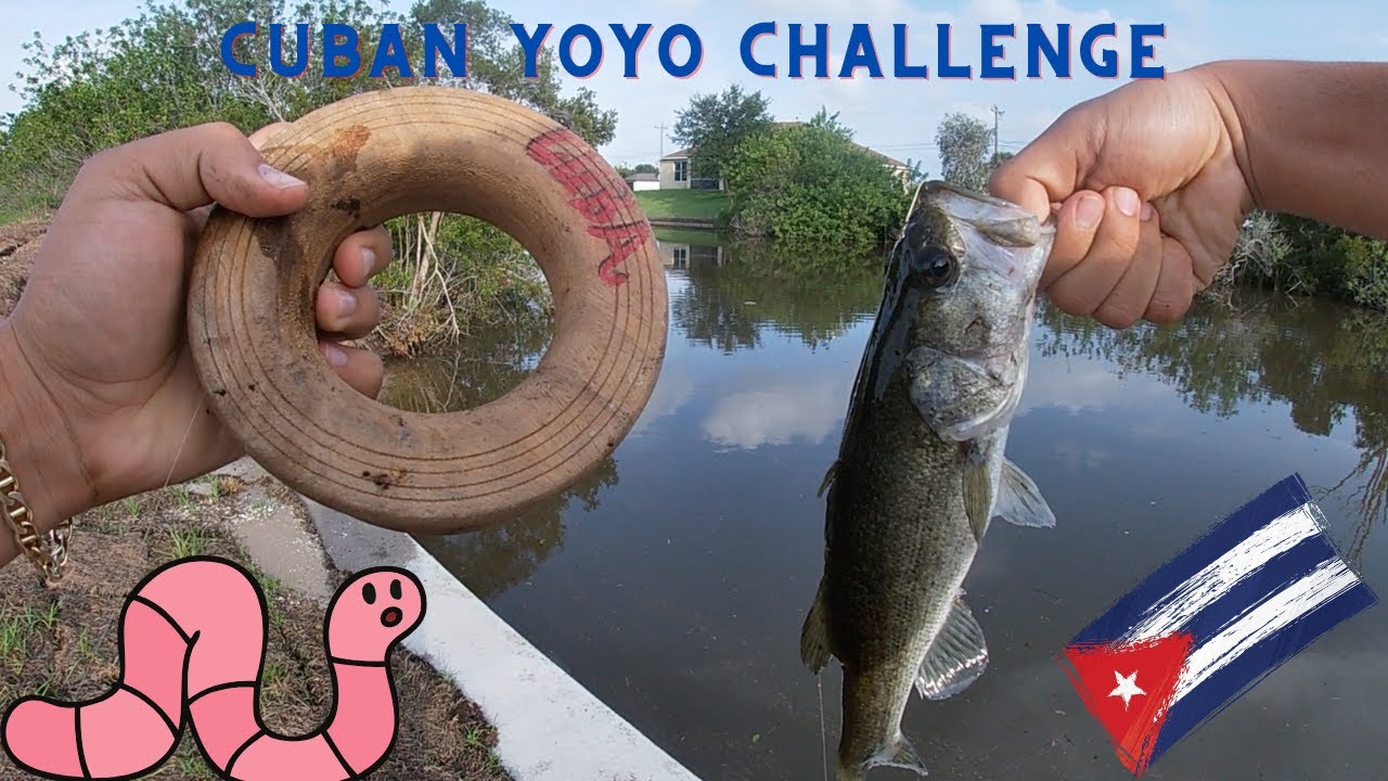 CUBAN YOYO FISHING CHALLENGE!!(Fresh water Edition)