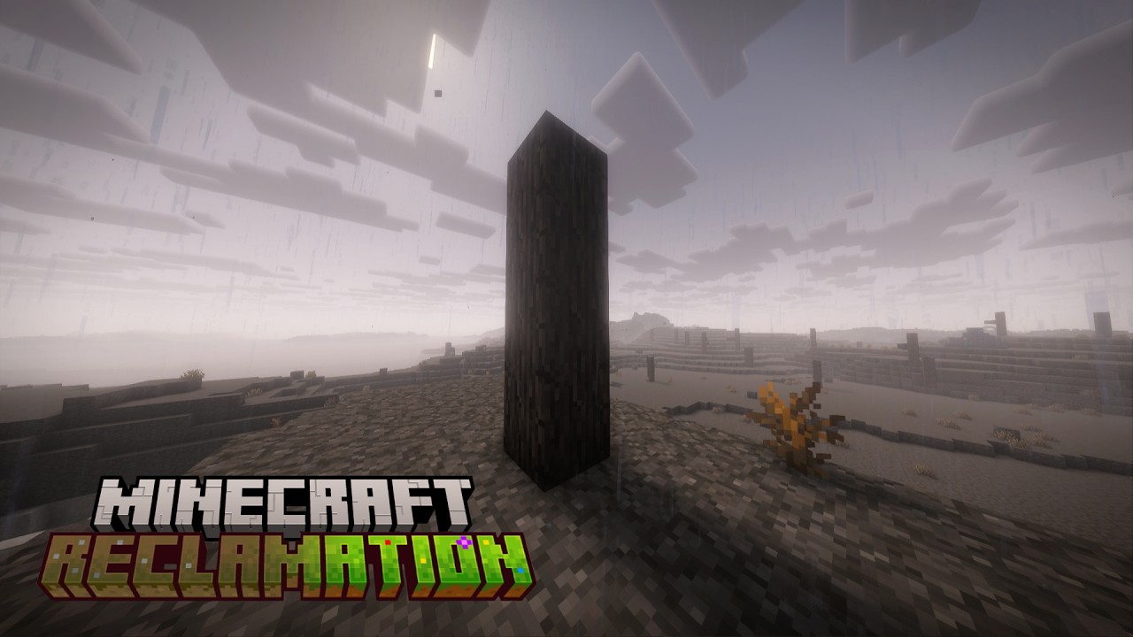 Minecraft mais… Le MONDE est DÉSERTIQUE !! - Ep 1 - Minecraft Reclamation