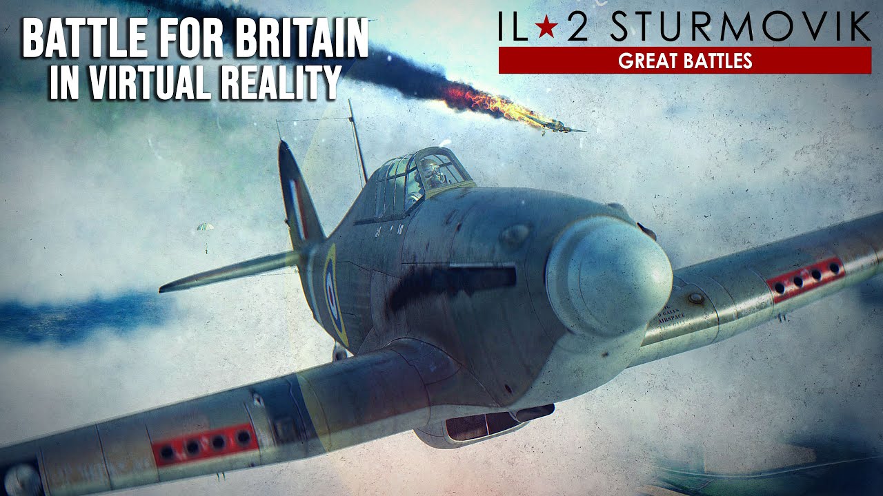Hurricane Mk.II | Битва за Британию в виртуальной реальности | Воздушный бой Второй мировой войны...