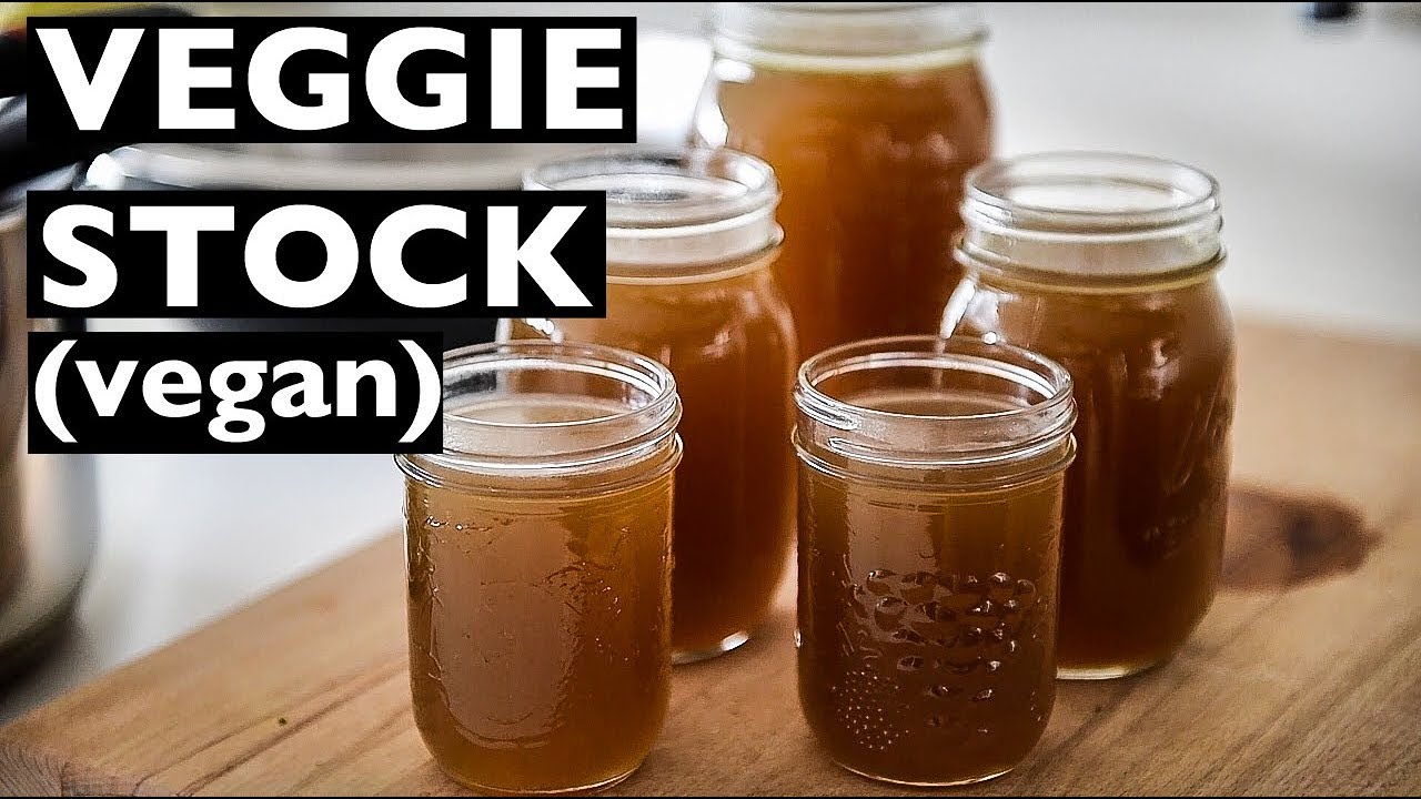 Best Vegan Broth Recipe | EASY Veggie Stock | CHEAP Vegan Dishes!
