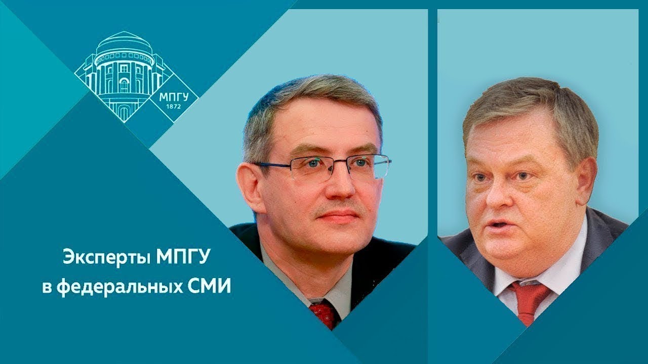 Е.Ю.Спицын и Ю.А.Никифоров в программе 