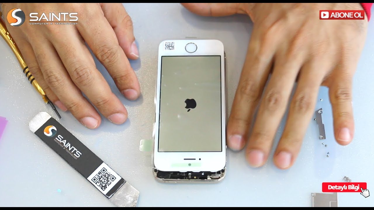 iPhone Ekran Değişimi (iPhone 5S Ön Cam Değişimi) iPhone Tamiri