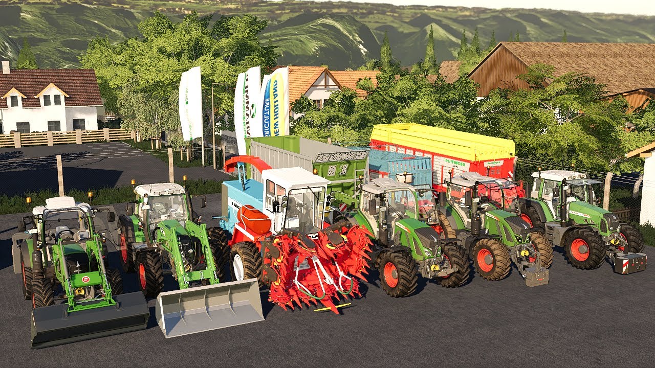 [LS19] Stroh h&auml;ckseln und Maissilage verdichten [Stappenbach #2]
