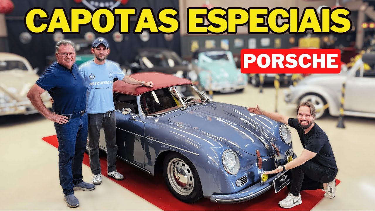 Um Sonho de 50 Anos 😍 Réplica do Porsche 356! SONHO realizado no tapete VERMELHO da TROCAR 👍