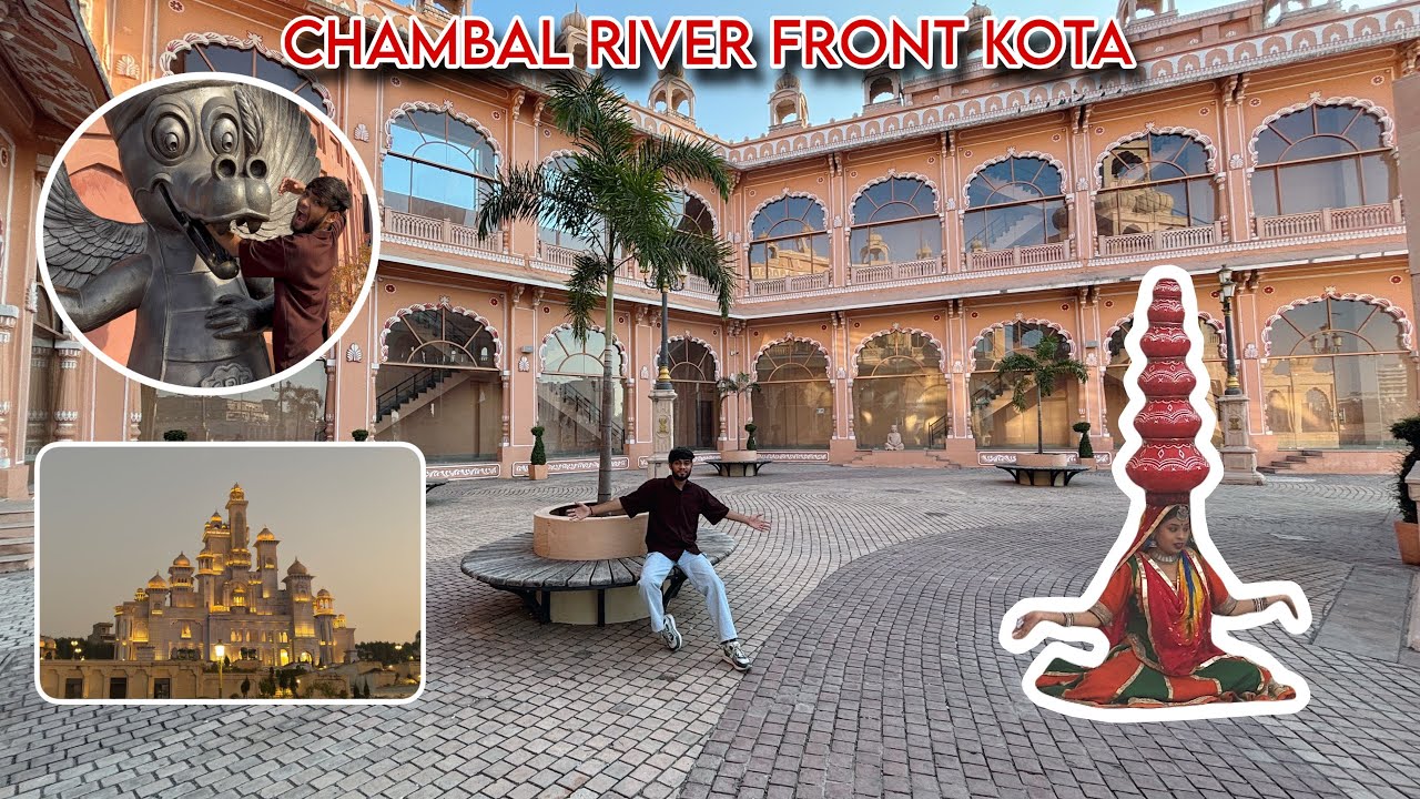 Chambal River Front Kota 😍 | Rajasthani Folk Art Dance 😍 | Abhay Vaishnav Vlog 