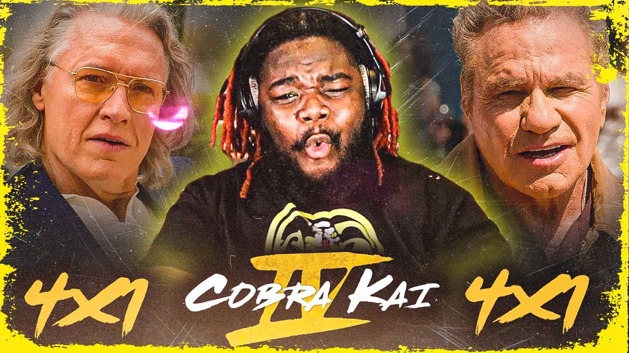 We Back Baby! *COBRA KAI* 4X1 Reaction! 