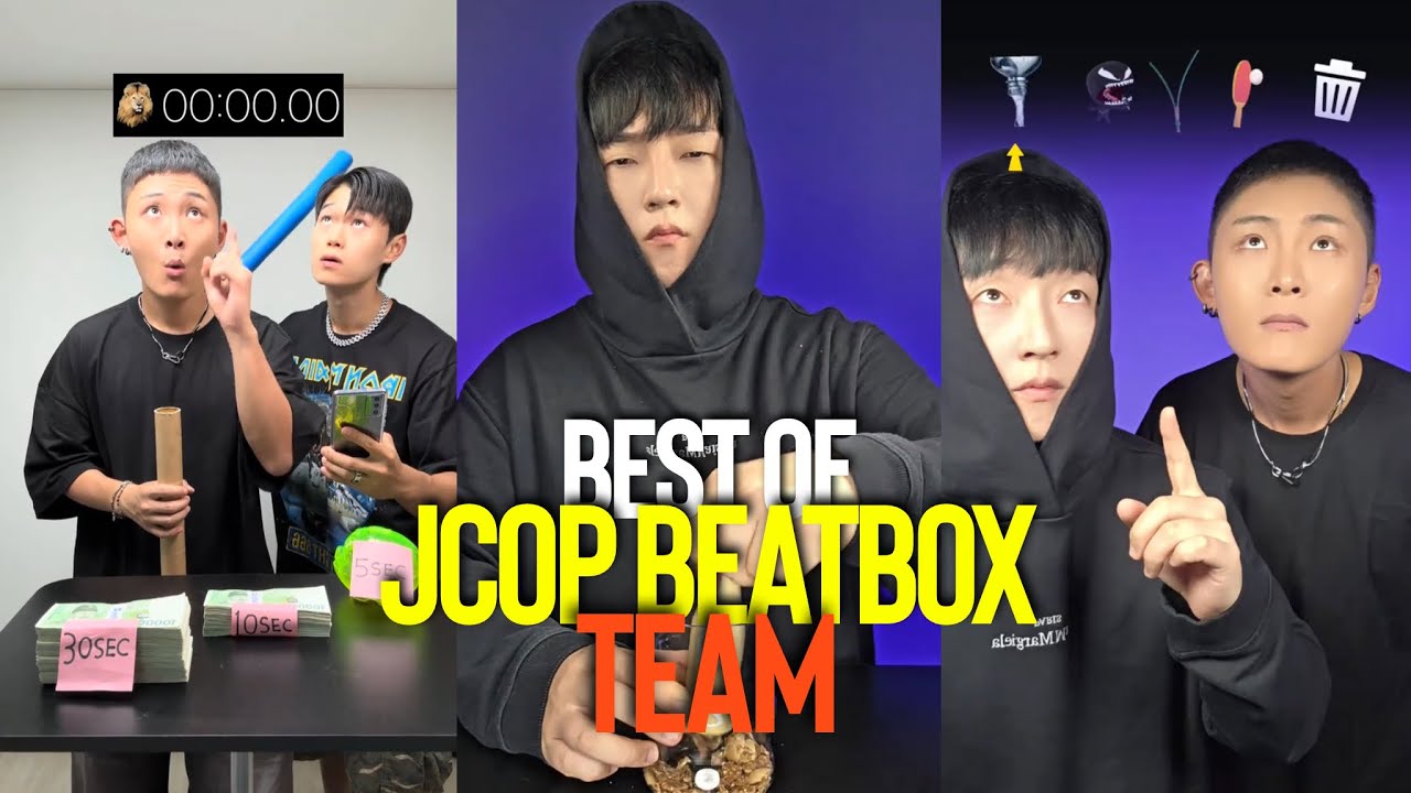 Best Beatbox JCOP Team Challenges and Fun (ASMR)