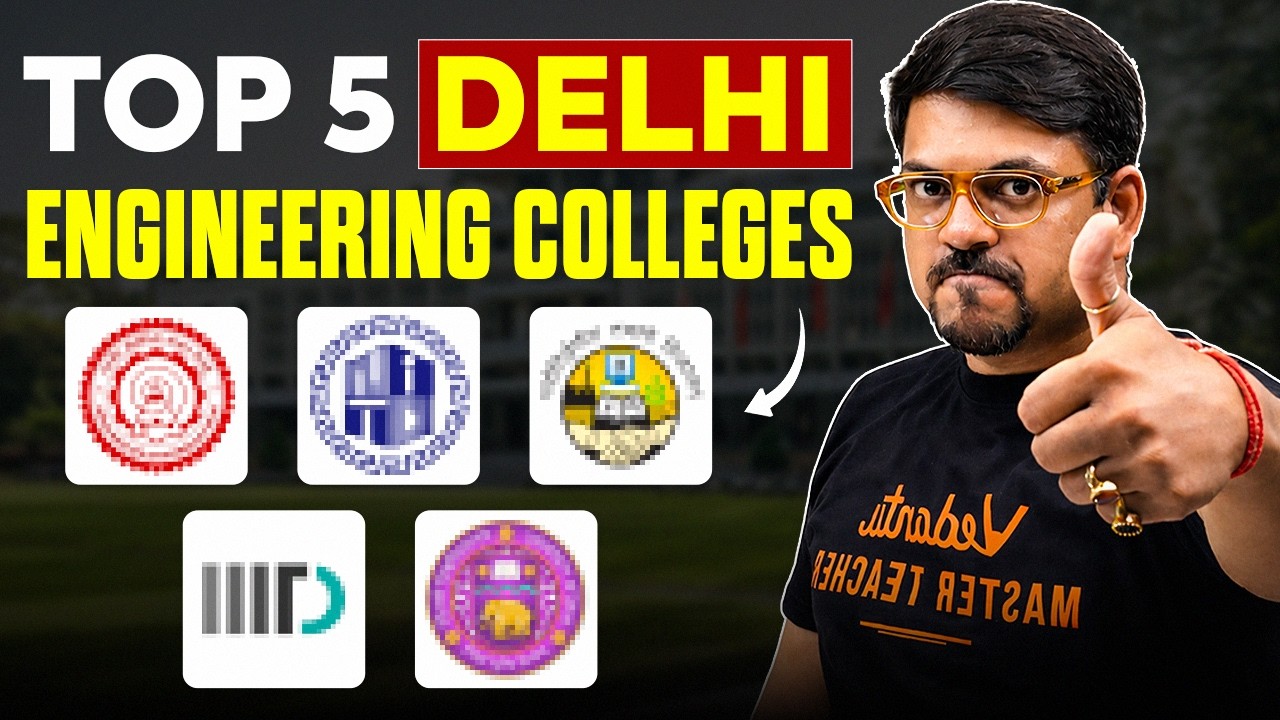 IIT Delhi vs DTU vs IIIT | Top 5 Engineering Colleges in Delhi | ₹2 Cr Package 😱 | Harsh sir