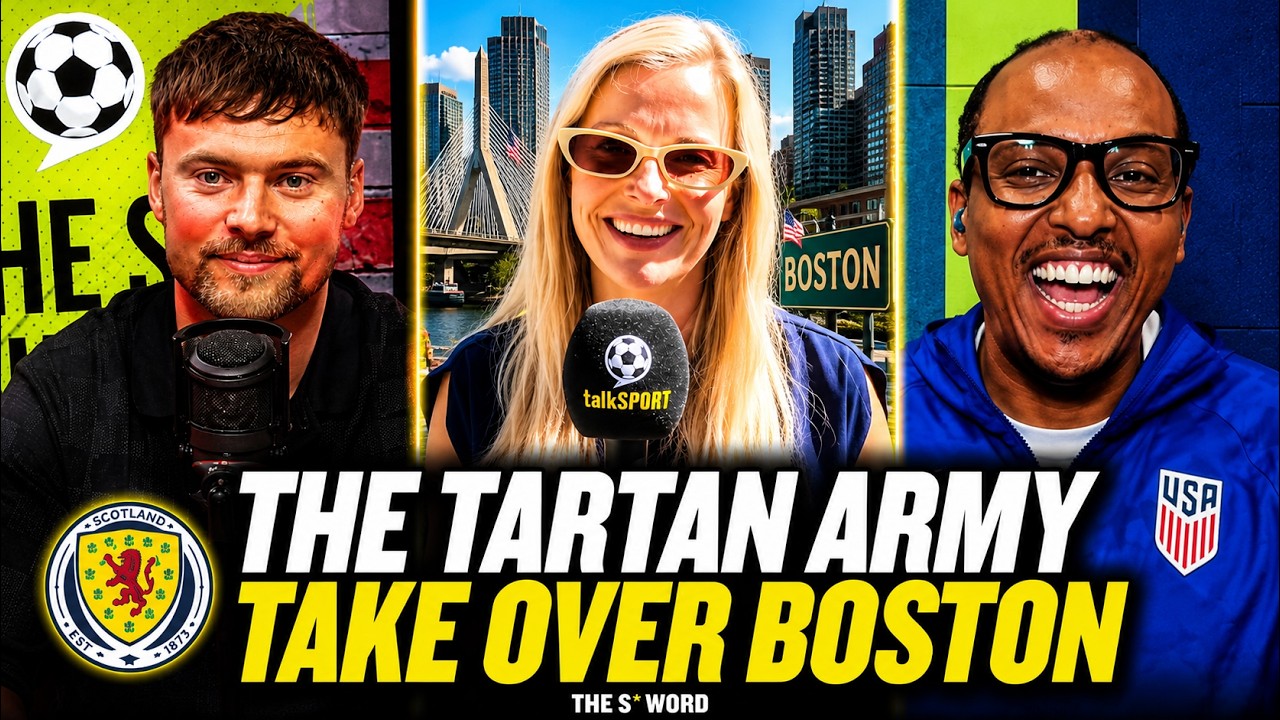 24,000 SCOTTISH FANS Take Over Boston For The World Cup!