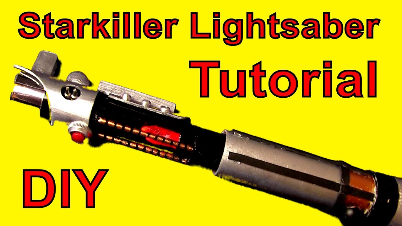 How To Make Starkiller's Lightsaber (DIY)