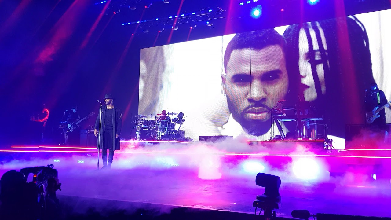 Jason Derulo 2Sides Tour - IF I'M LUCKY / CHEYENNE live - Oberhausen 03.10.2018 Germany (Front Row)