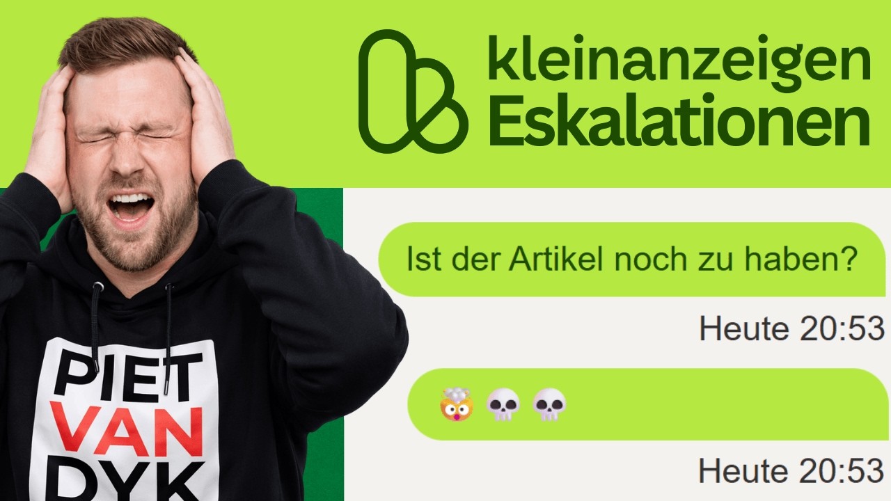Die meistgehasste Nachricht auf Kleinanzeigen – und ich benutze sie trotzdem!