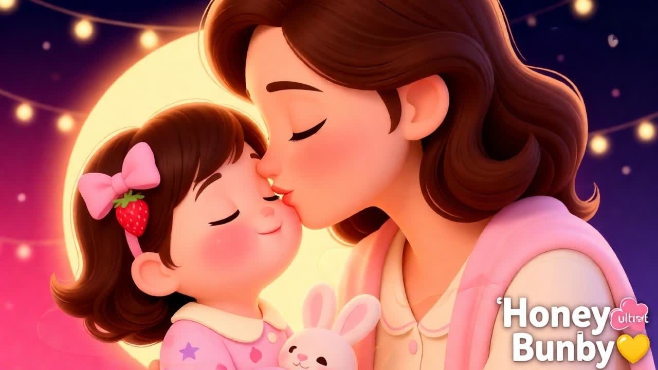 You Are  My Honey Bunny | Baby Bedtime Song | Lullaby💗 #kidssongs #lullaby #relaxinglullaby #kids ✨