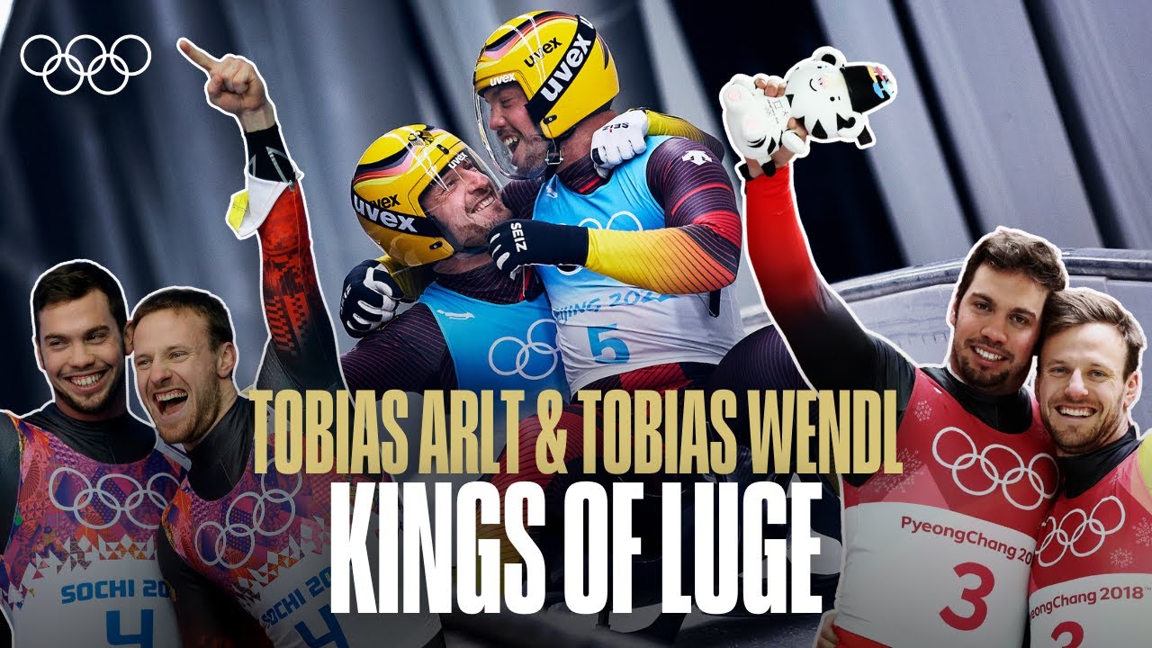 Two for Gold: Tobias Arlt + Tobias Wendl 🥇🇩🇪 | Winter Olympics | Athlete Highlights