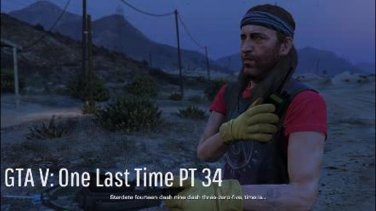 GTA V: One Last Time PT 34: I FORGOT ABOUT SPACESHIP PARTS.