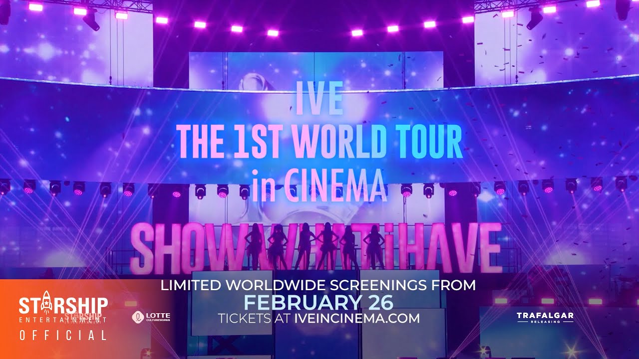 IVE THE 1ST WORLD TOUR in CINEMA