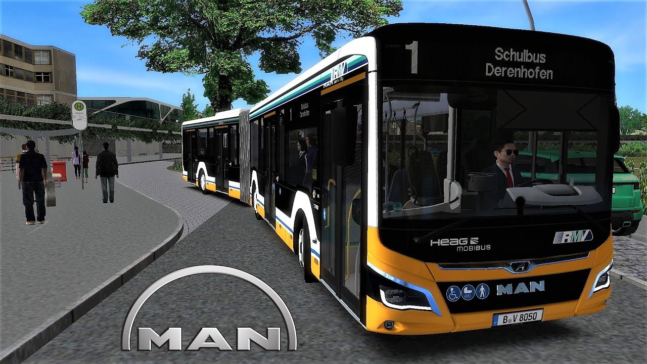 OMSI 2 LIVE: Testen des neuen Add-On's "MAN Stadtbus New Lion's City" in ALU & München! [Wdh.]