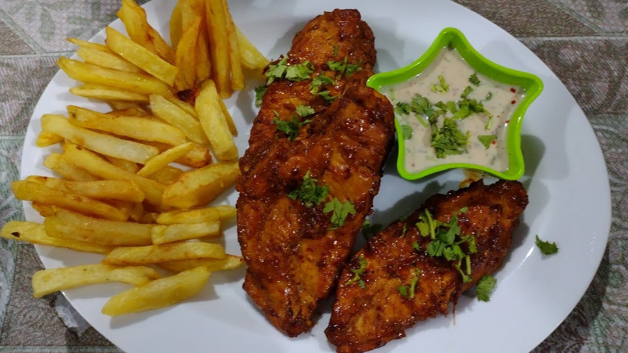 Chicken Steak with Creamy Sauce by Cuisine and Creative World 