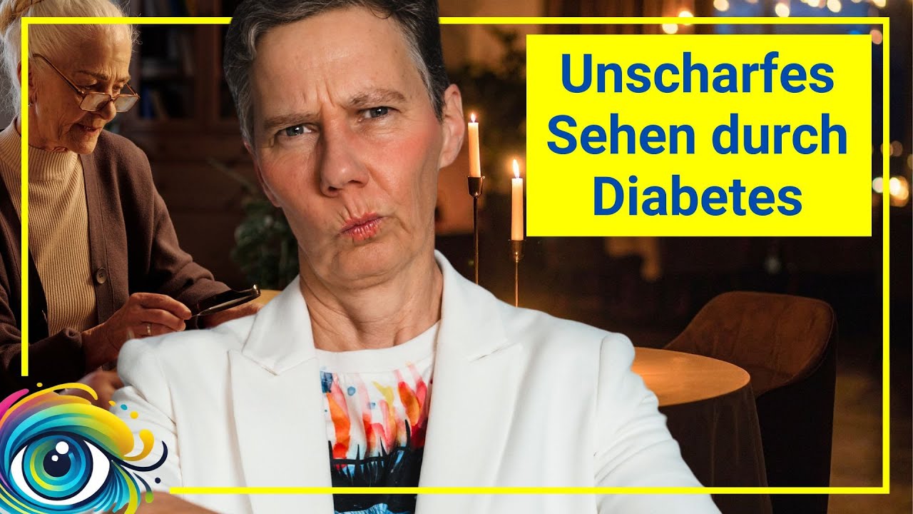 Diabetes Warnsignal: unscharfes Sehen - Dann musst Du zum Augenarzt (Anti VEGF)