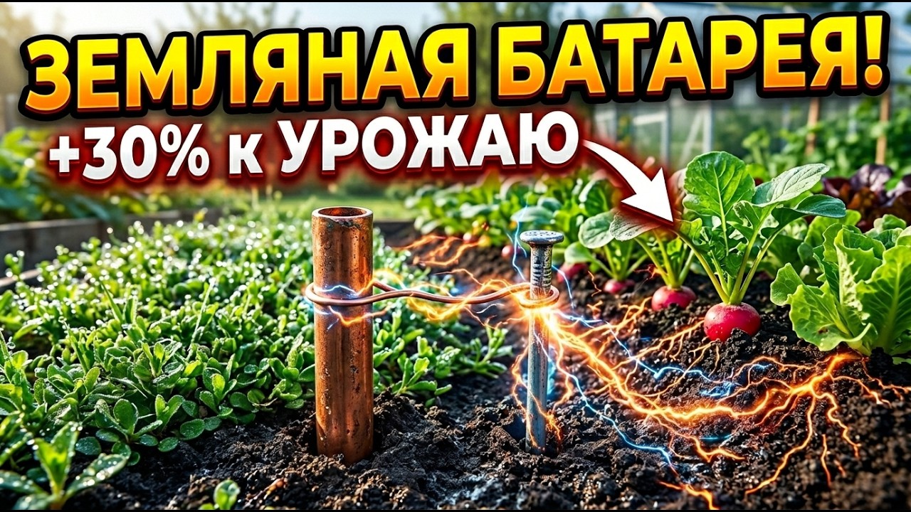 Зачем втыкать гвоздь в грядку? Забытый метод СССР и бесплатная аптека под ногами