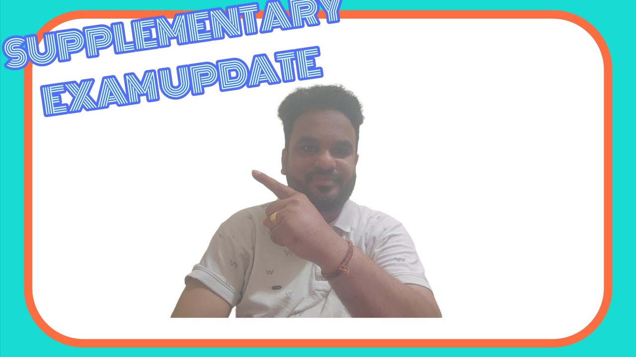 BPUT SUPPLEMENTARY EXAM UPDATE.