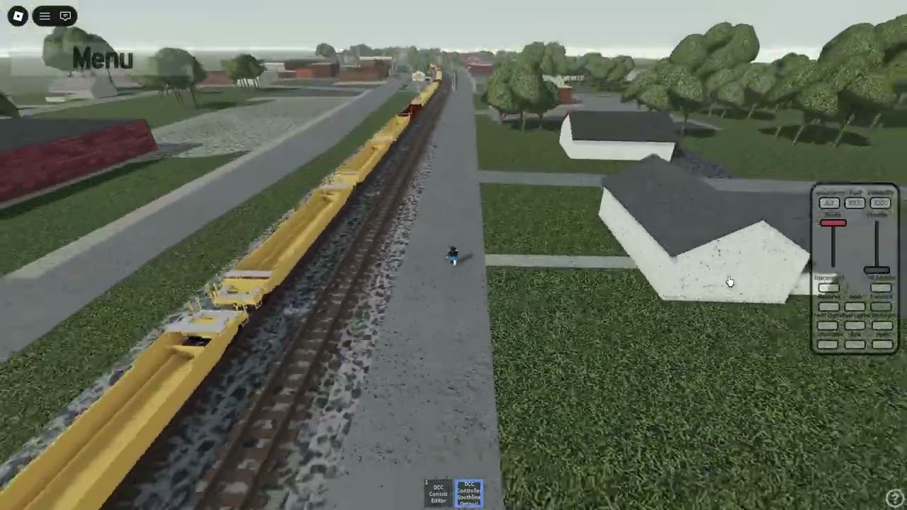Fast NS empty intermodal train.