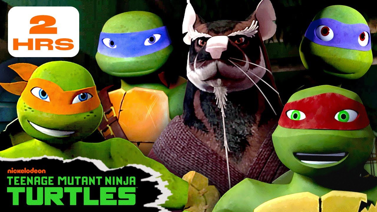 Ninja Turtles Learn Life Lessons from Master Splinter! 💭 | 2 Hour Compilation | TMNT