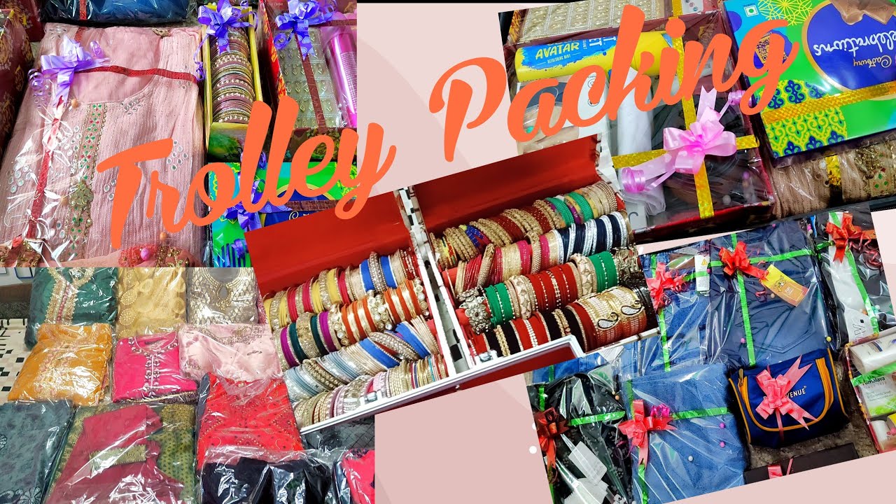 Vlog #40 :Wedding Bag pack |  || My Trolley packing||How To Pack Bridal clothes || #weddingseries
