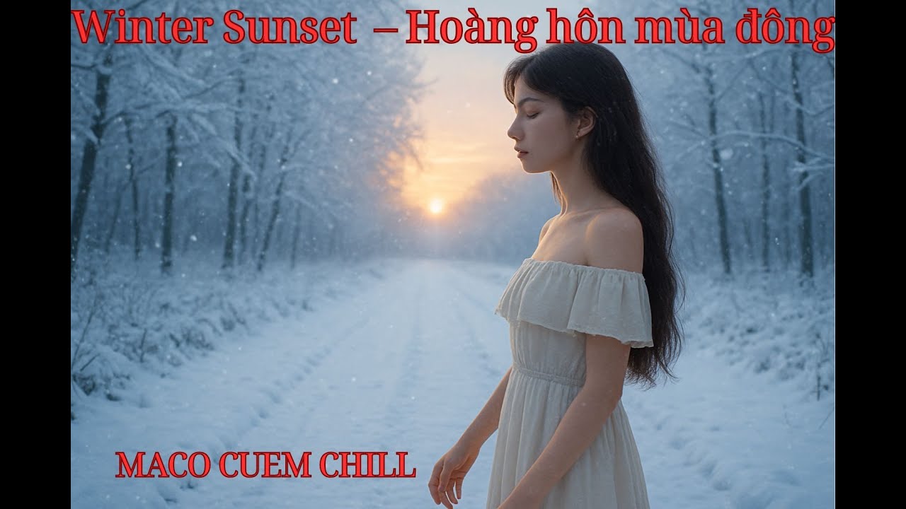 Winter Sunset  – Hoàng hôn mùa đông-MACO CUEM CHILL
