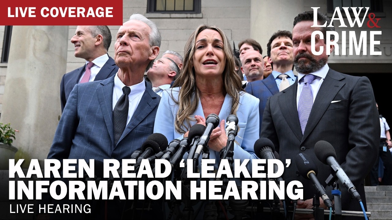 LIVE: Karen Read &lsquo;Leaked&rsquo; Information Hearing
