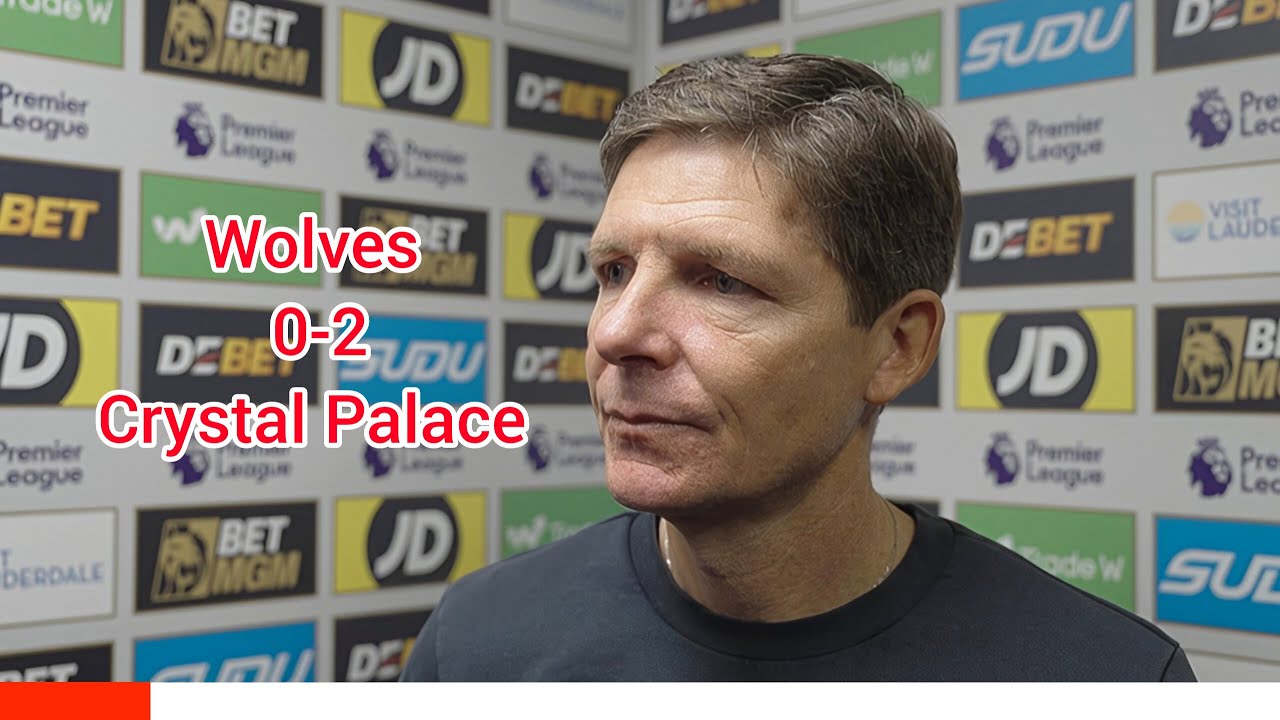 WOLVES DEFENDED COMPLETELY DIFFERENT! ROB EDWARDS CHANGES EVERYTHING! OLIVER GLASNER ON PALACE WIN