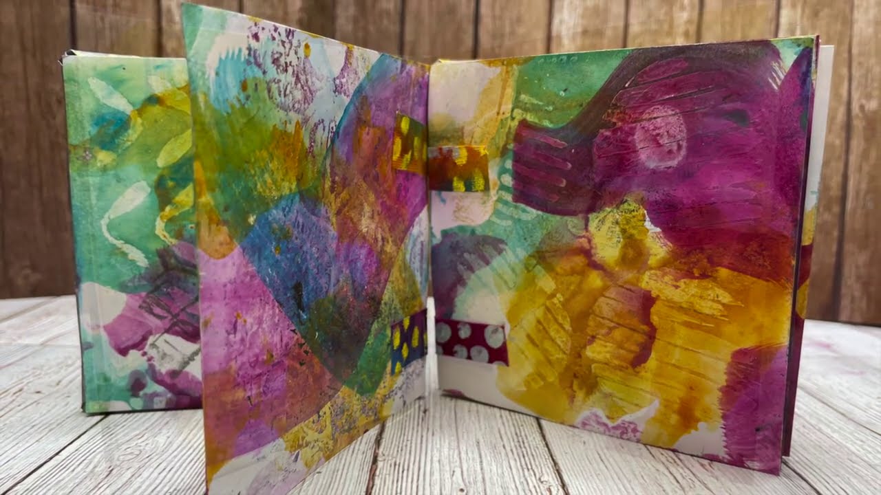 Tab bound mini book: Making the book from scratch (part 1)