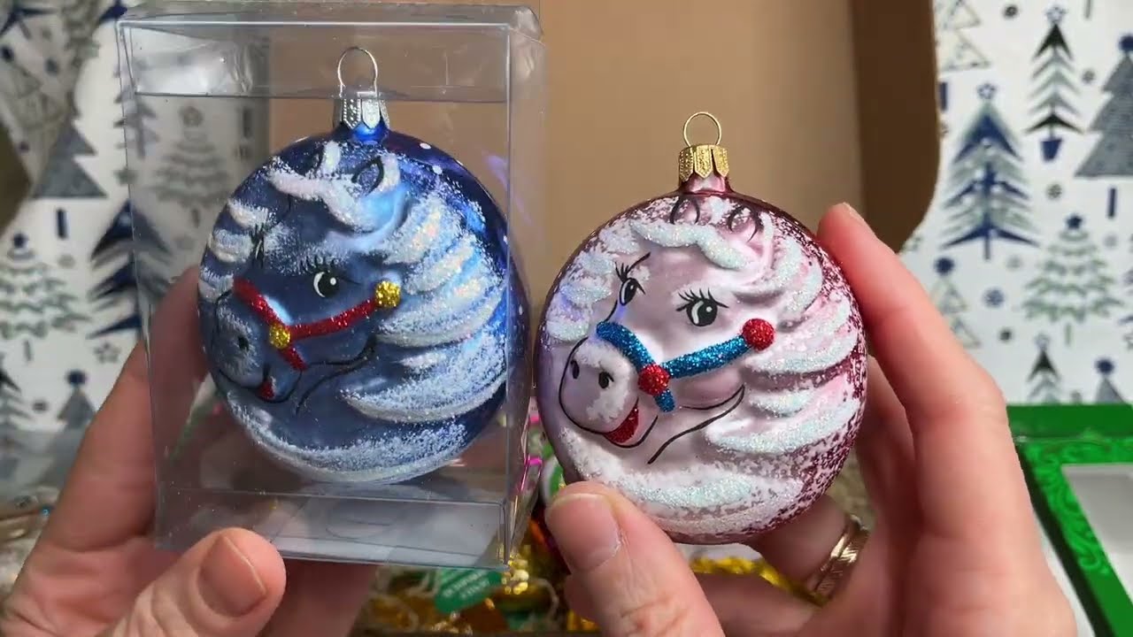 Моя коллекция ёлочных игрушек ( часть 10)