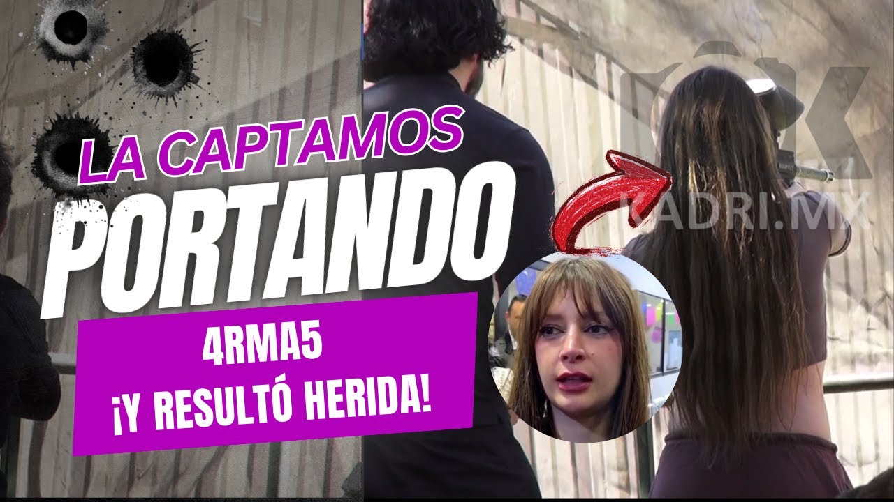 CAPTAMOS A IMELDA TUÑON EN MEDIO DE TIROS ¡Y RESULTA HERIDA!