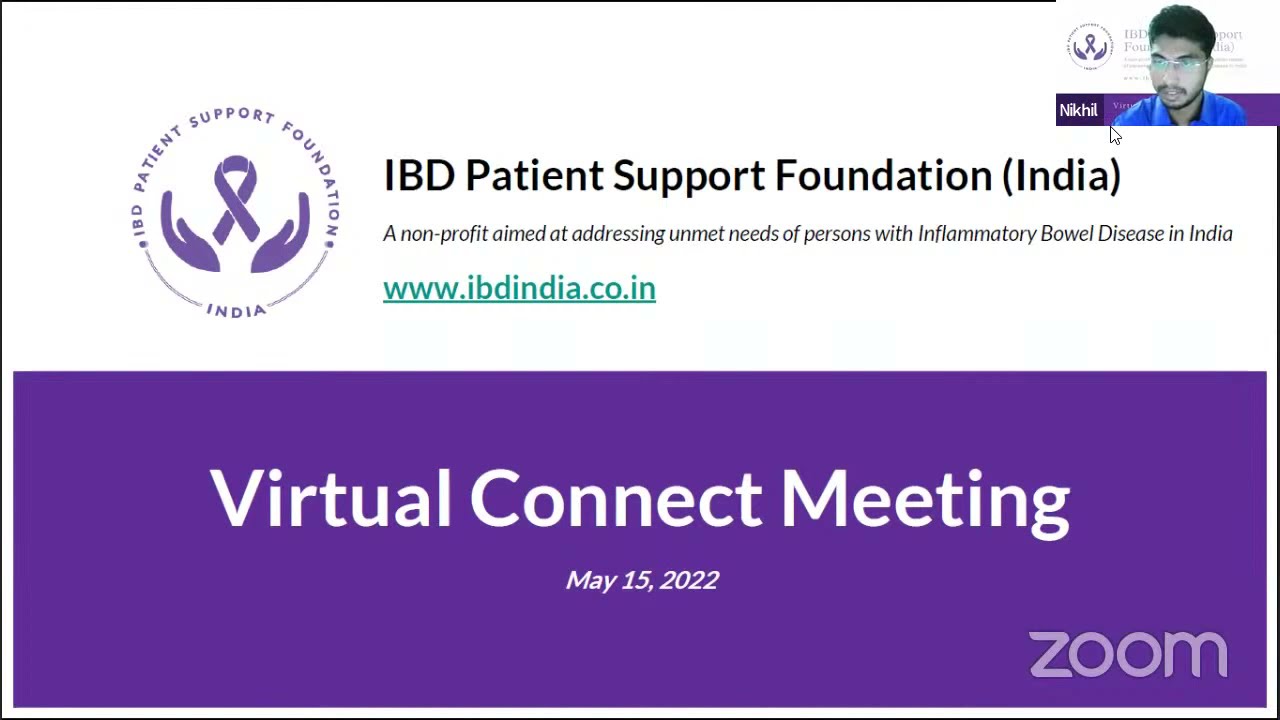 2022 Virtual Connect Meeting - IBD Patient Support Foundation (India)