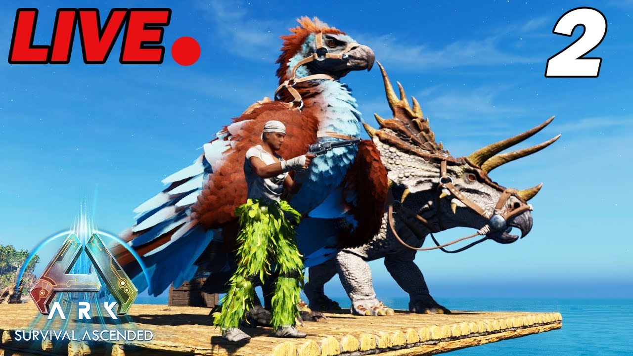 On va construire notre navire blindé  ! Ark Ascended LIVE #2