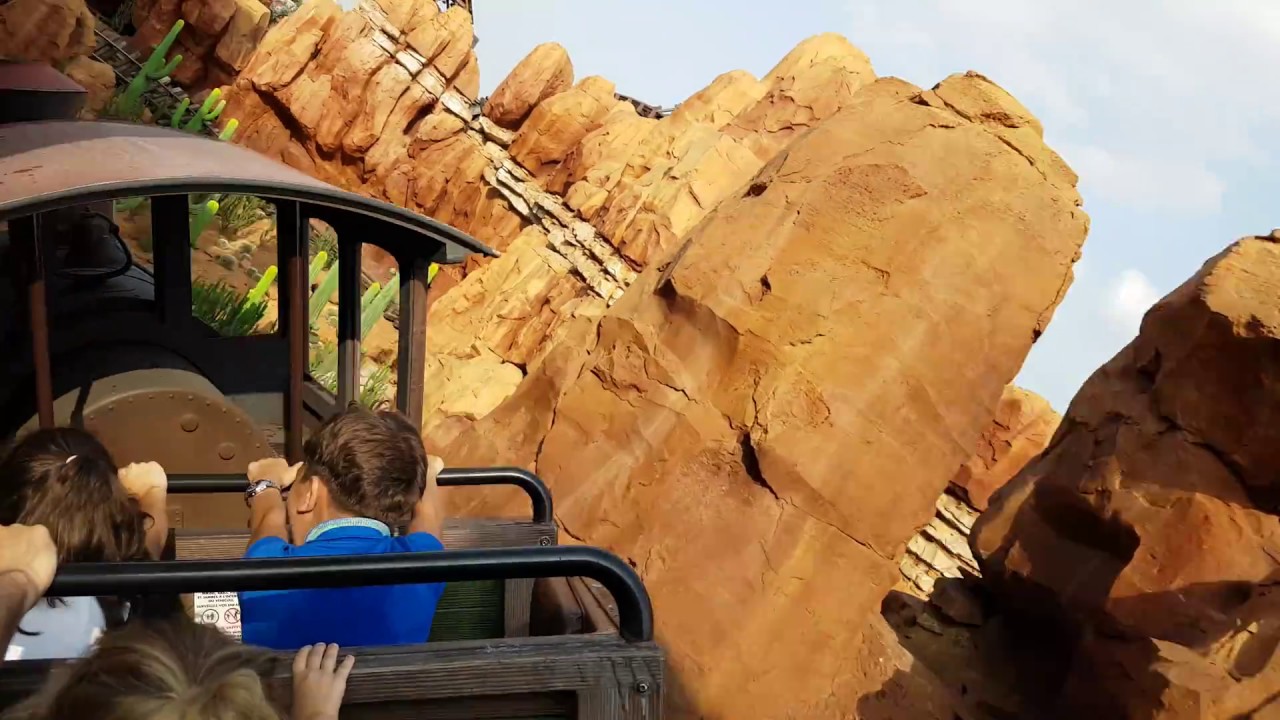 Disneyland Paris : Big Thunder Mountain 26/08/2017