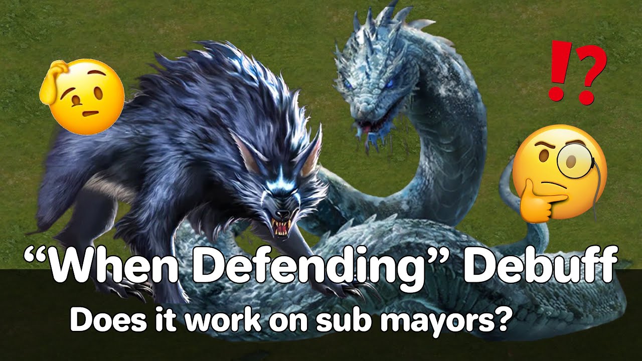 Evony new spiritual beast | Does the debuff work on sub mayors? | Jormungandr | Hati | t1 trap