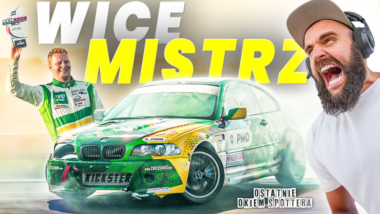 Kickster został WICEMISTRZEM Drift Open! - Płonące E46 i walka do KOŃCA! // Okiem Spottera #12