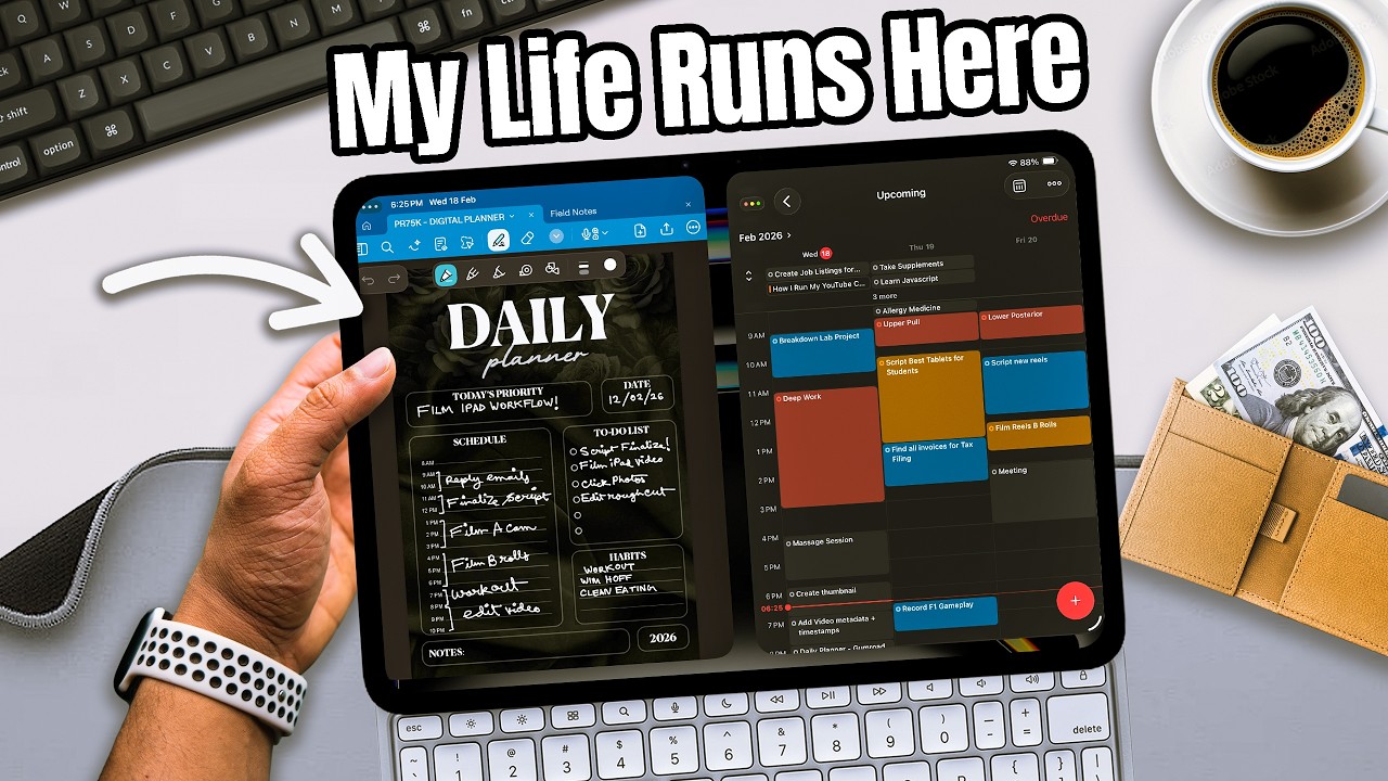 This iPad System Runs My Entire Life (No Laptop) 🧠📱✨