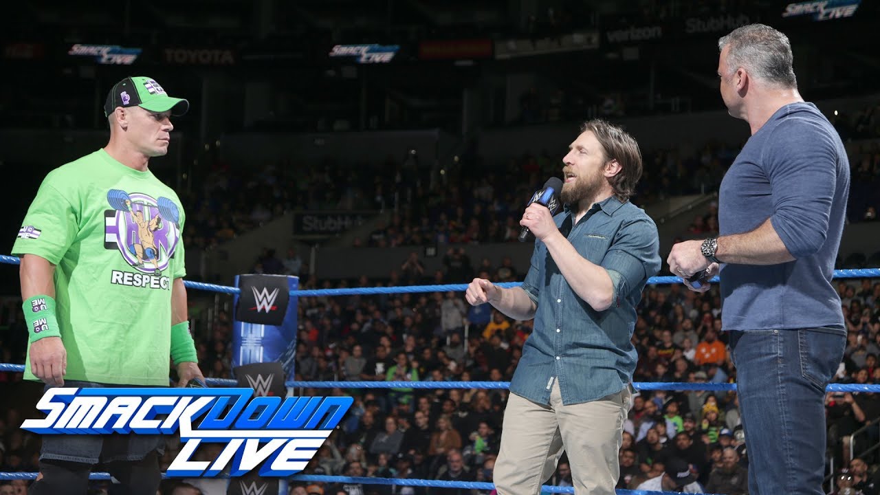 John Cena asks to be added to the WWE Title Match at WWE Fastlane: SmackDown LIVE, Feb. 27, 2018