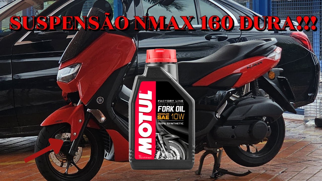 Substituição do óleo das bengalas da Nmax V2 2021 a 2024