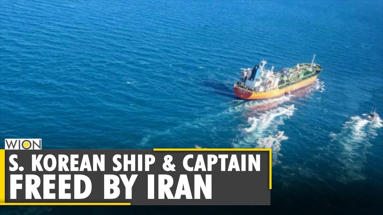 Iran frees South Korean Ship it seized on January | Strait of Hormuz | Latest World English News