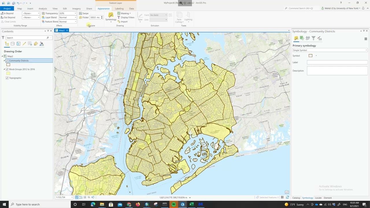 ArcGIS Pro Map Layout - Multiple Frames in One Layout