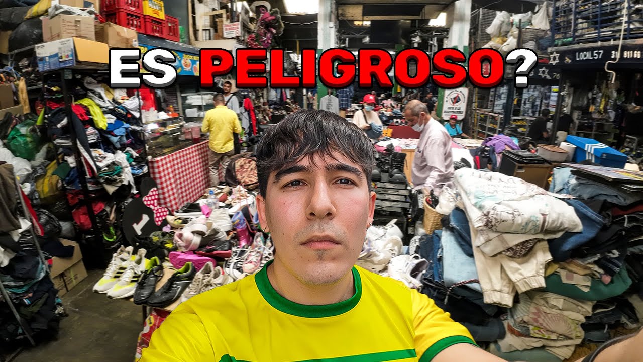 Explorando el MERCADO de las PULGAS de Bucaramanga / Zona roja
